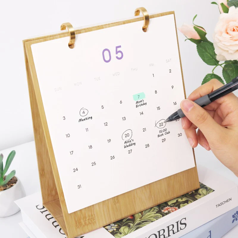2026 Paint by Numbers desk Calendar | Flowers Edition - Image 18