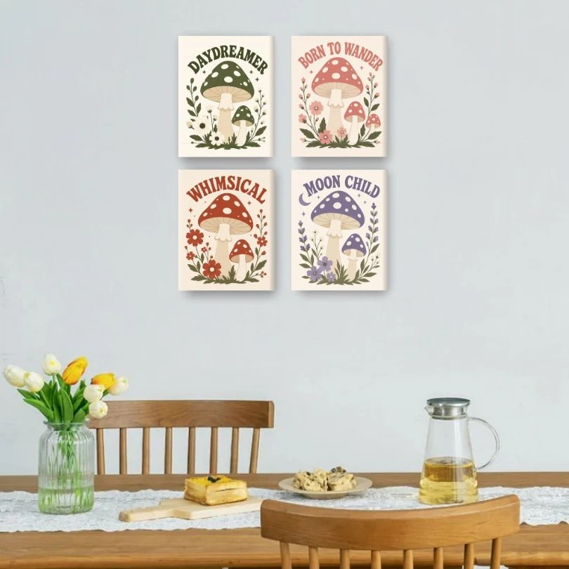 4 Mini Paintings - Daydream Set - Image 2