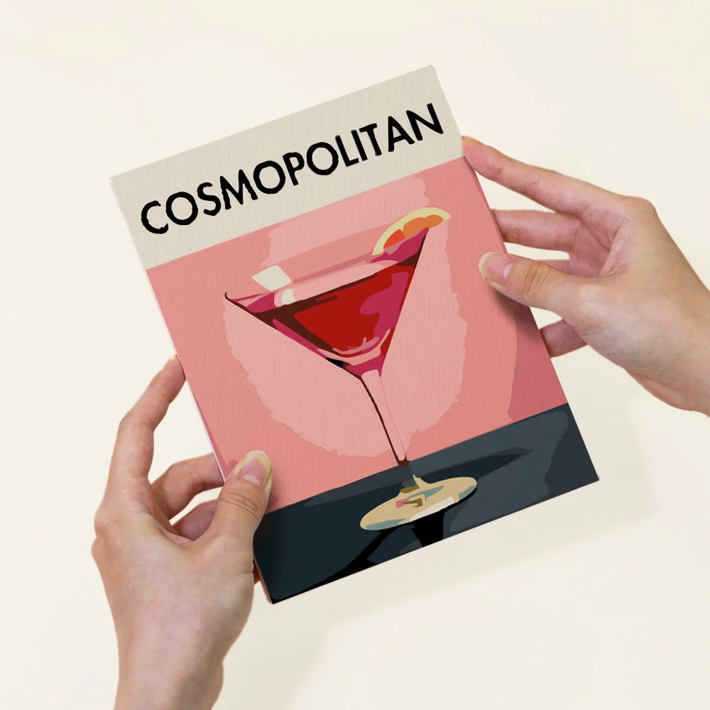 6 Mini Paintings - Cocktail Deluxe Set - Image 9