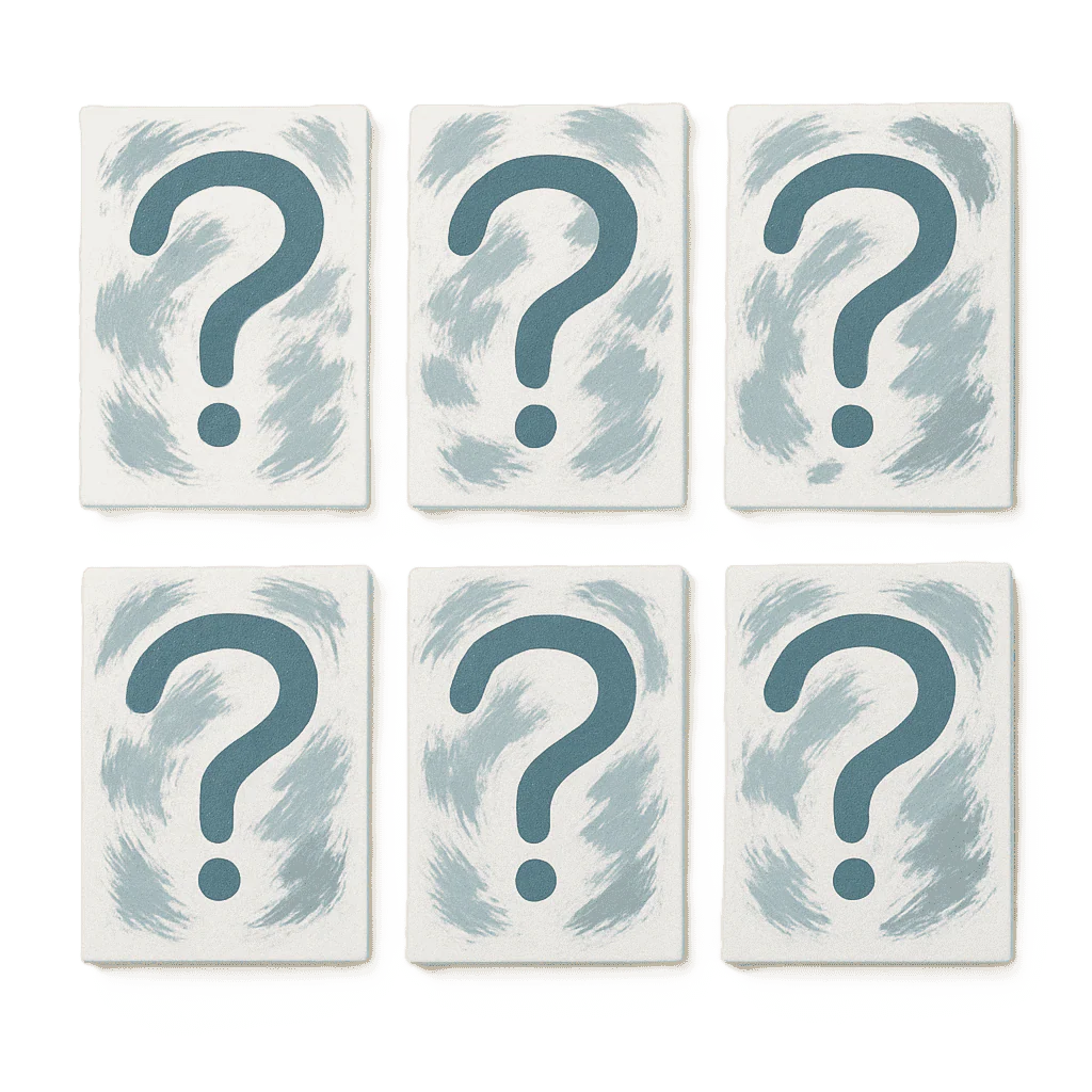 6 Mini Paintings - Mystery Set