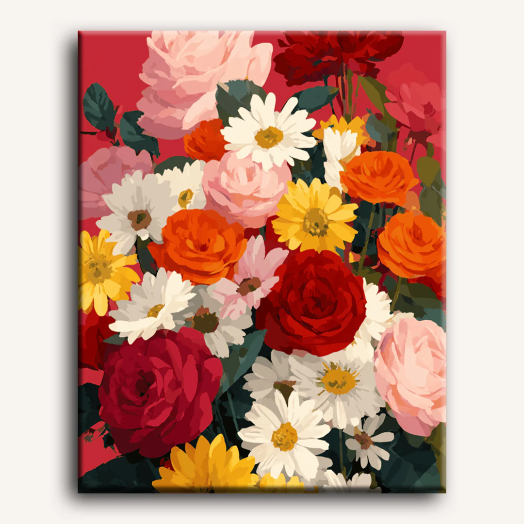 A bouquet sale | Paint by Number - Image 2