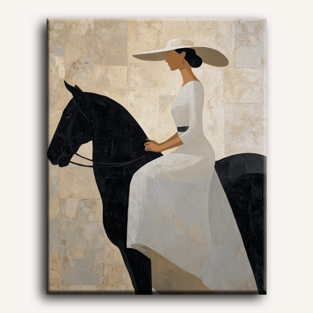 Balanced Rider | Paint by Number - Image 2