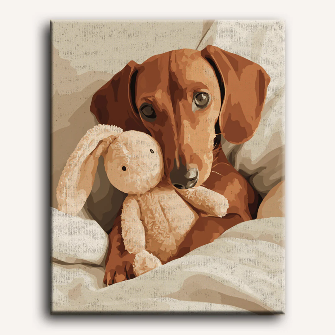 Bedtime Hug | Paint by Number - Image 2