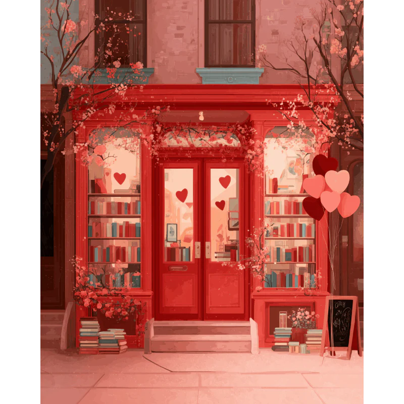 Bookshop of Love | Paint by Number