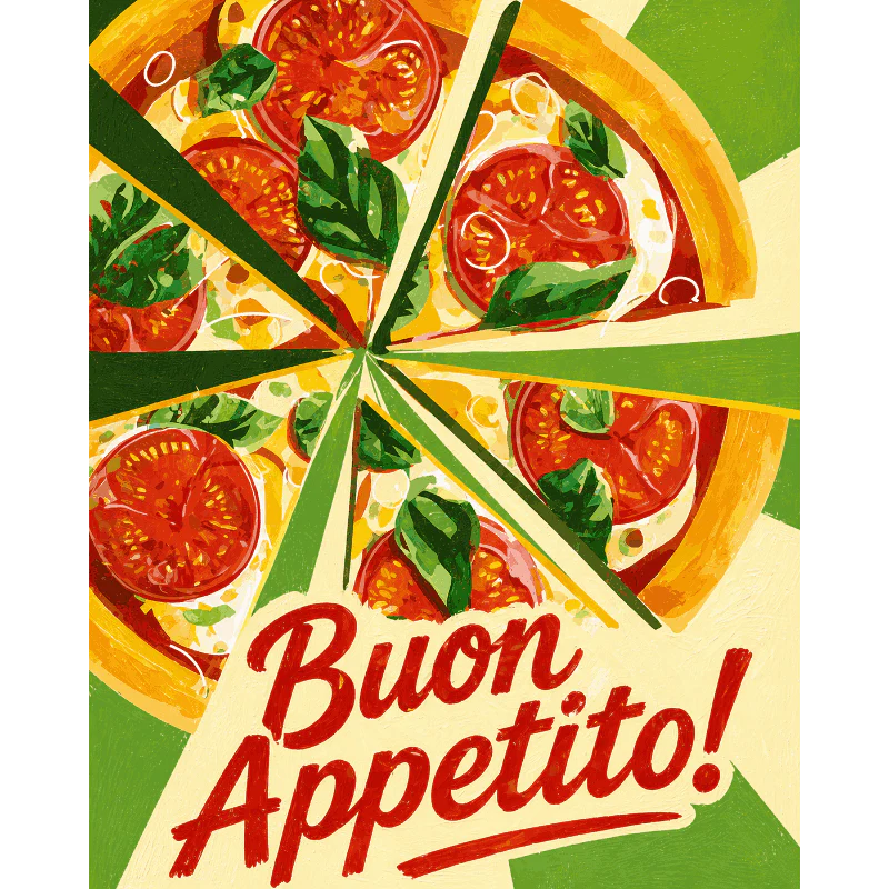 Buon Appetito | Paint by Number