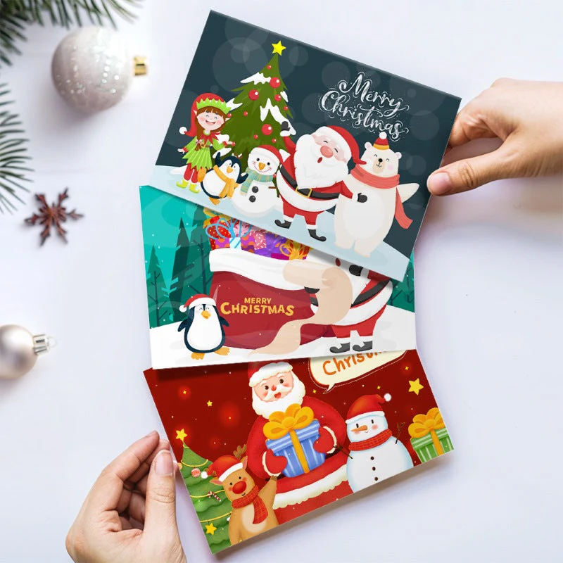 Paint by Numbers Christmas Cards - 6 Pieces - Image 6