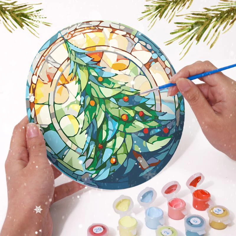 Christmas Placemats 6 Pieces | Paint by Numbers - Image 6