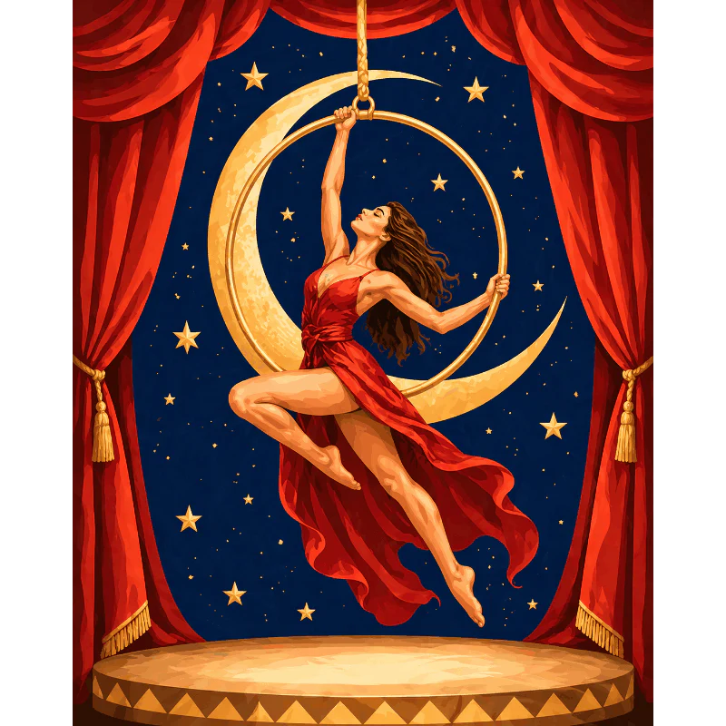 Circus Diva | Paint by Number