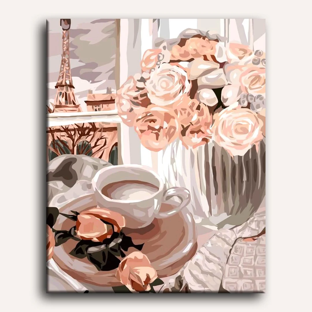 Delicate Flowers | Paint by Numbers - Image 2
