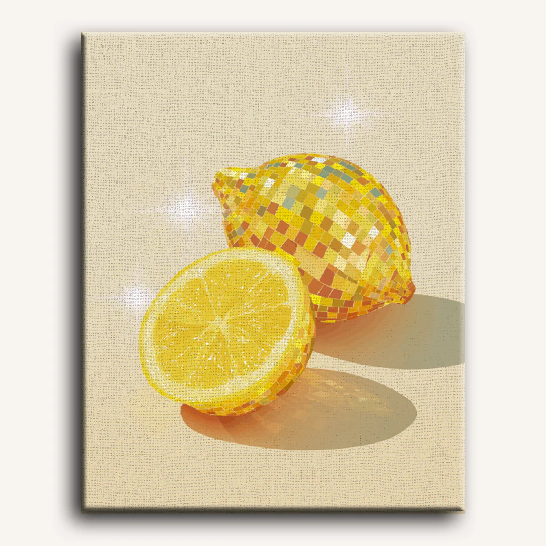 Disco - Lemon | Paint by Number - Image 2