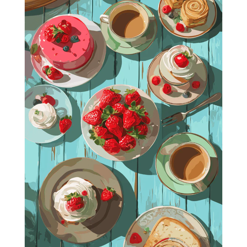 Dream of sweet tooth | Paint by Number