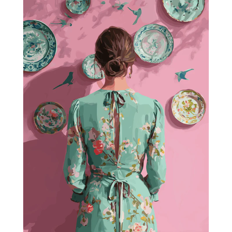Echoes in Porcelain | Paint by Number