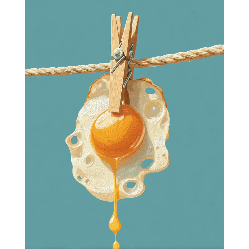 Egg Yolk | Paint by Number