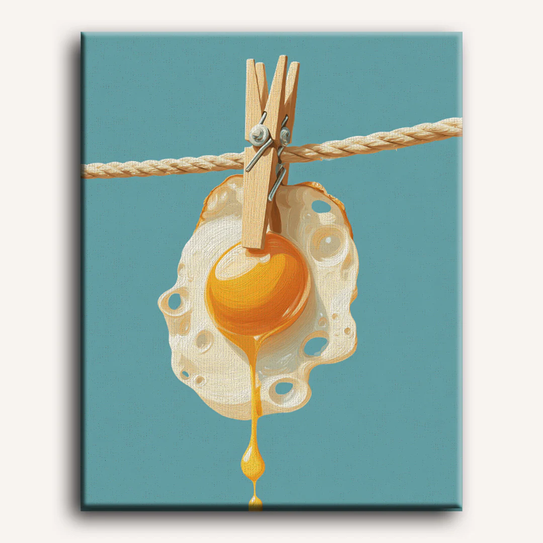Egg Yolk | Paint by Number - Image 2