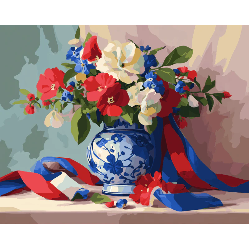 Floral Anthem | Paint by Number