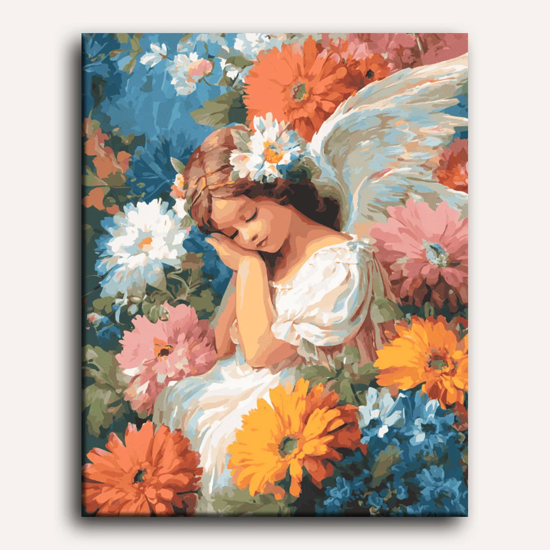 Flower Angel | Paint by Number - Image 2