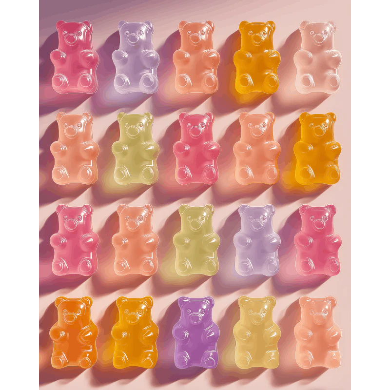 Gummy Bears | Paint by Number
