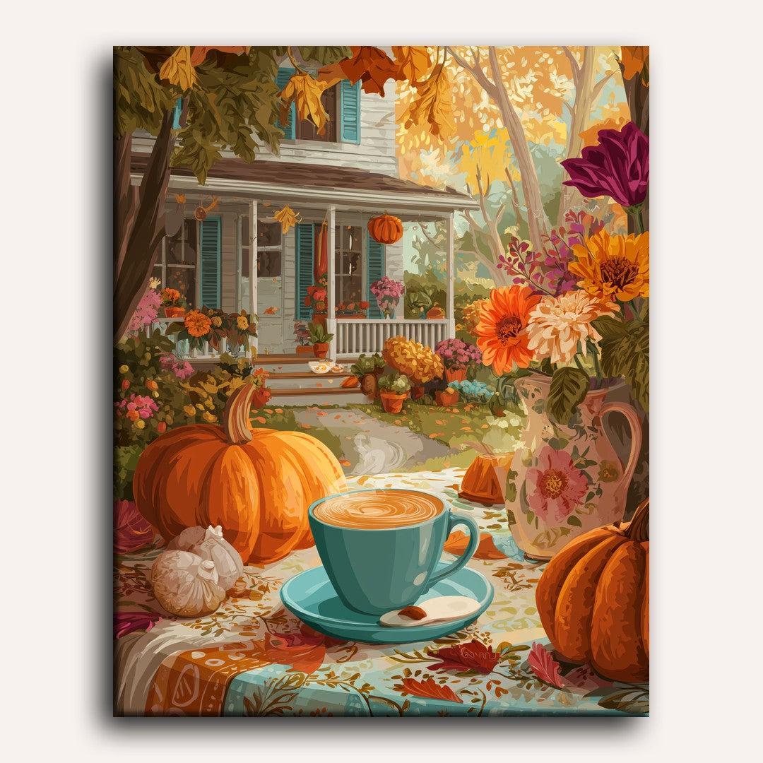 Halloween morning | Paint by Number - Image 2