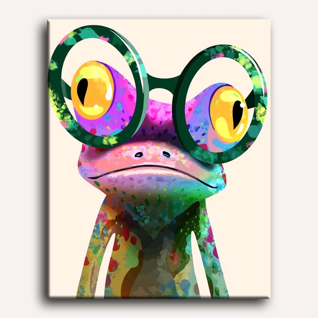 Happy Frog | Paint by Numbers - Image 2