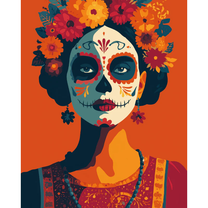 Los Muertos | Paint by Number