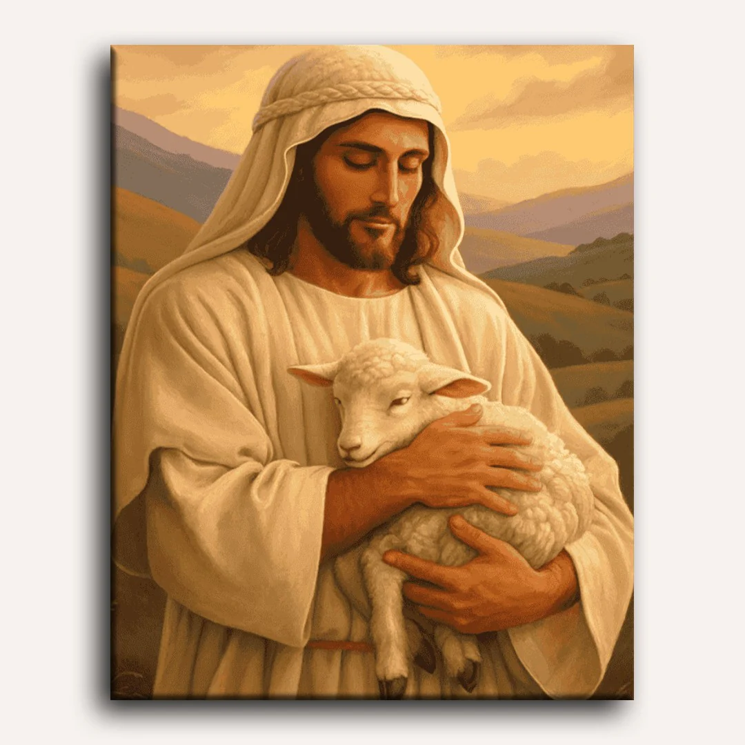 Loving Jesus | Paint by Number - Image 2