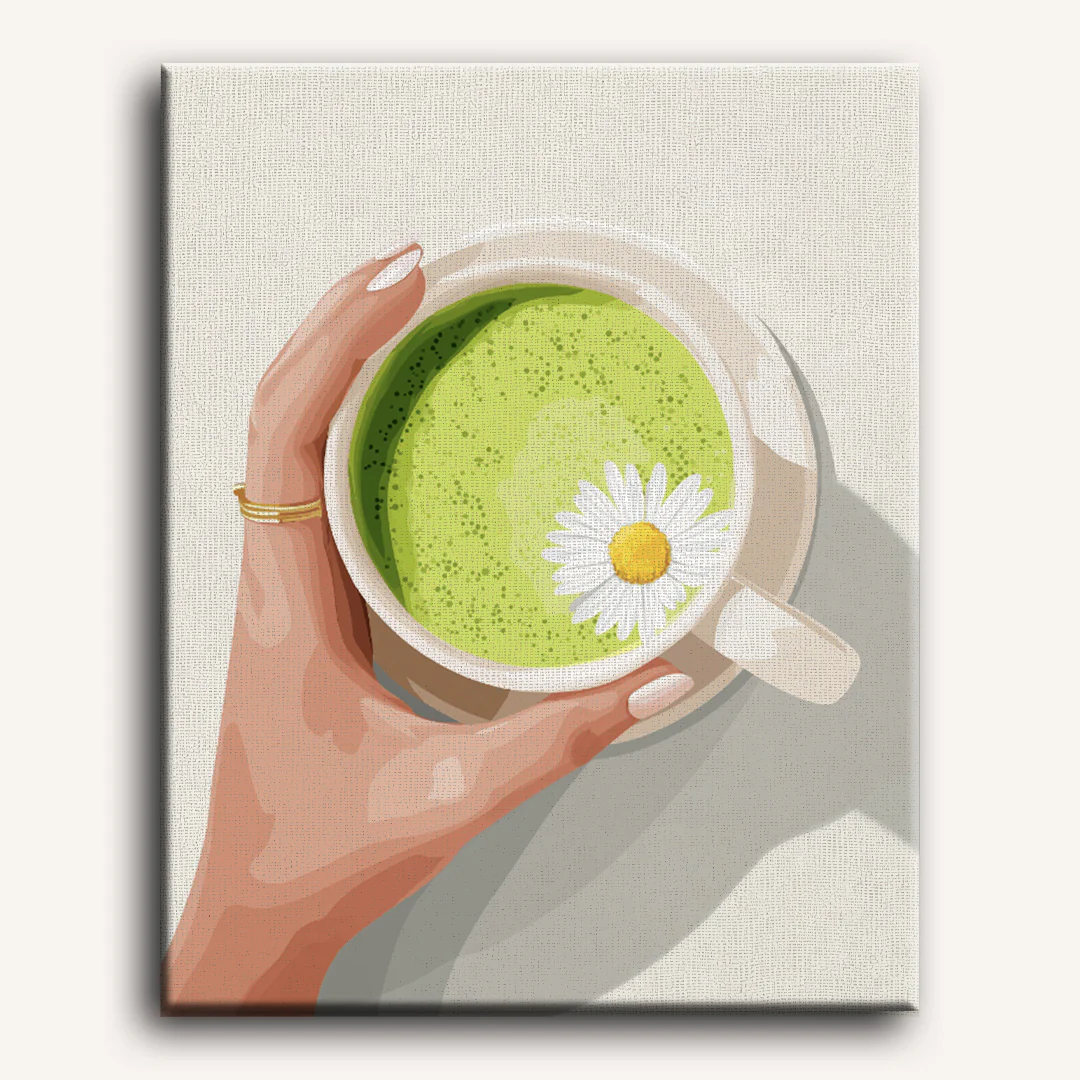Matcha Latte | Paint by Number - Image 2