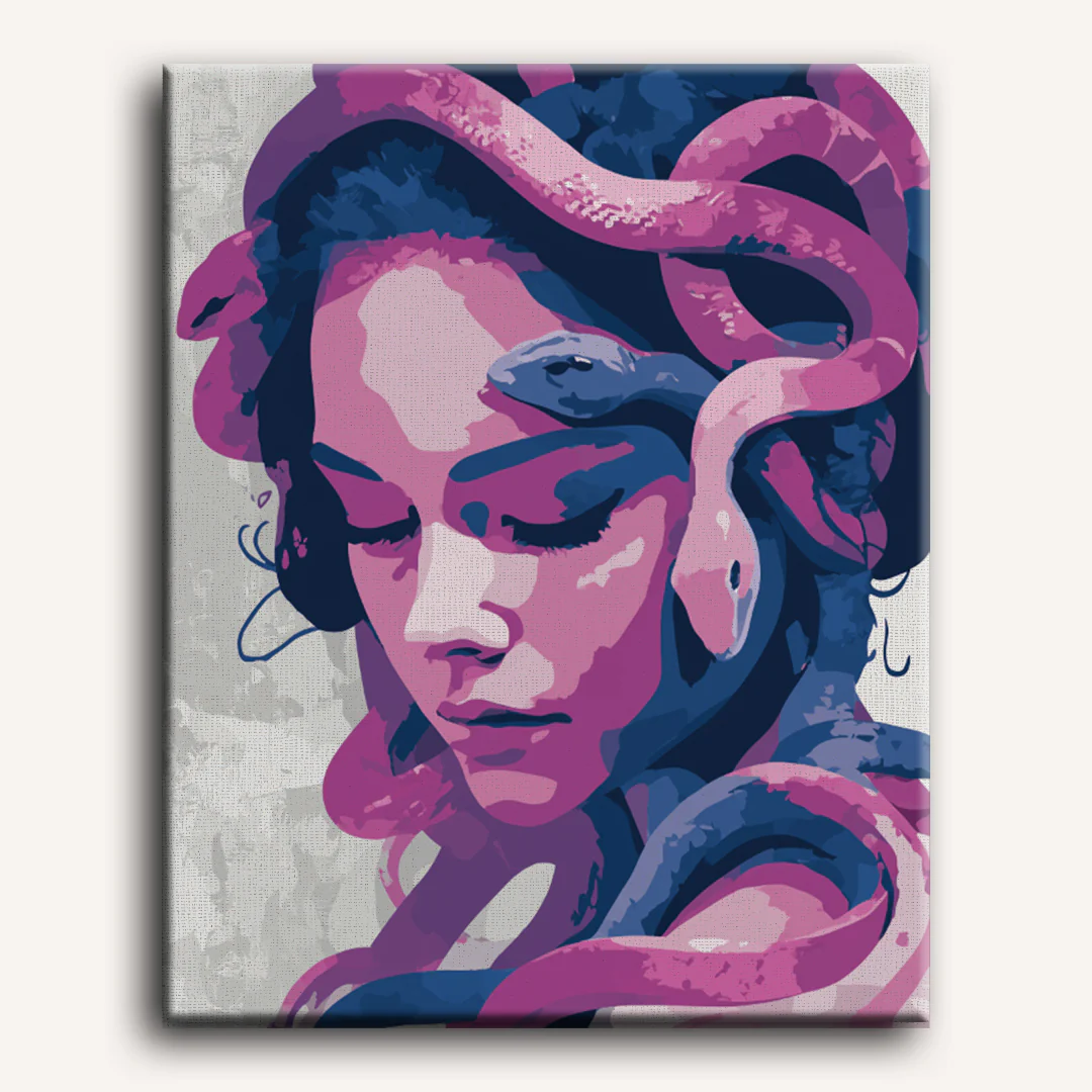 Medusa | Paint by Number - Image 2