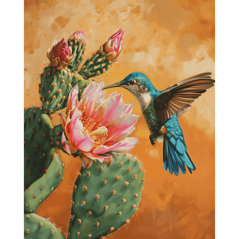 Mexican Nature | Paint by Number