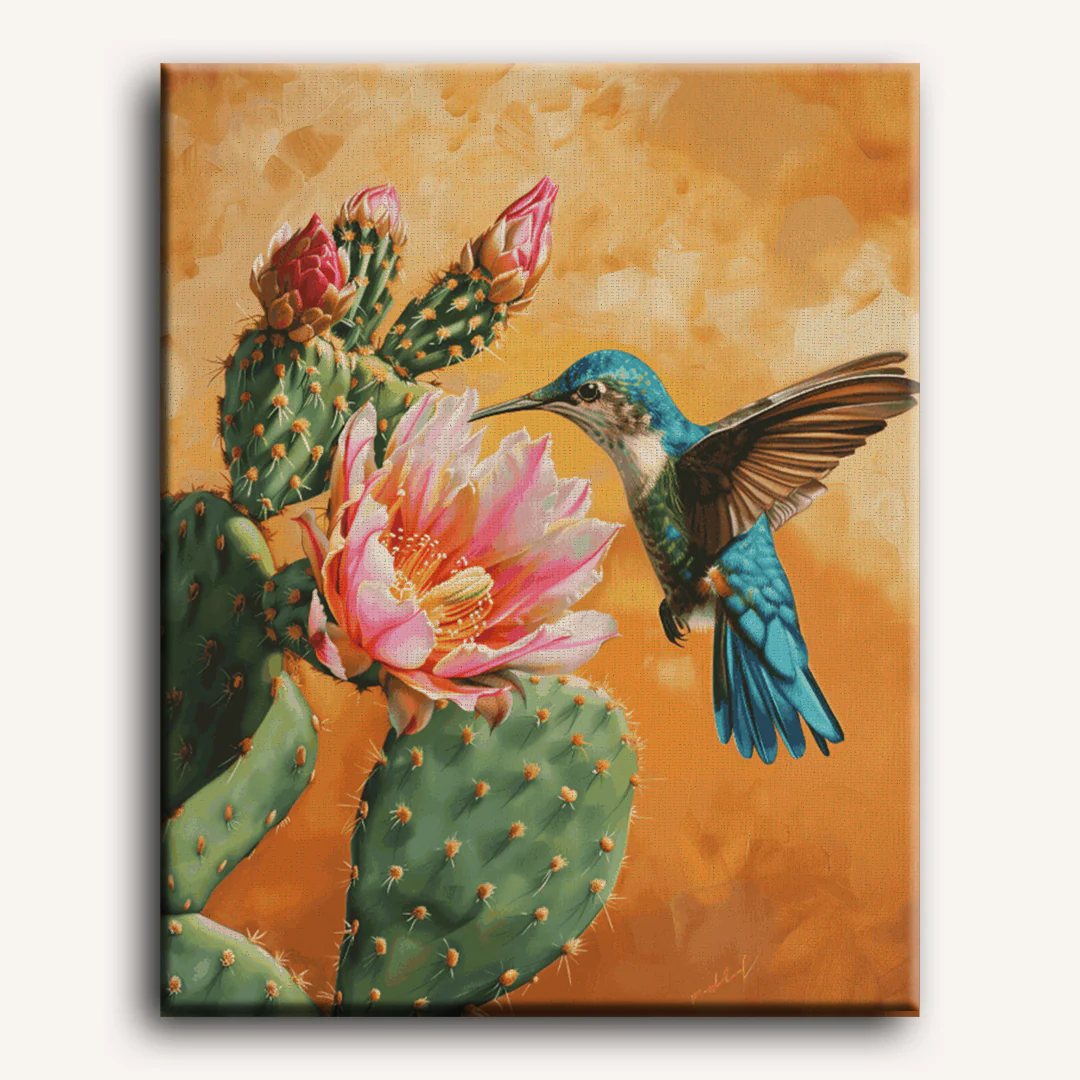 Mexican Nature | Paint by Number - Image 2