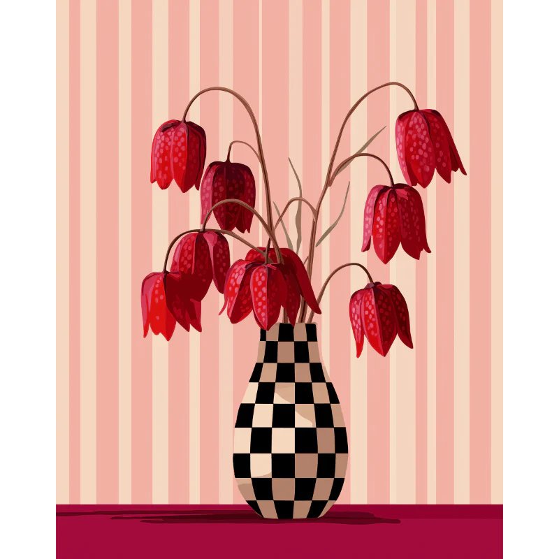 Minimalist flowers | Paint by Number