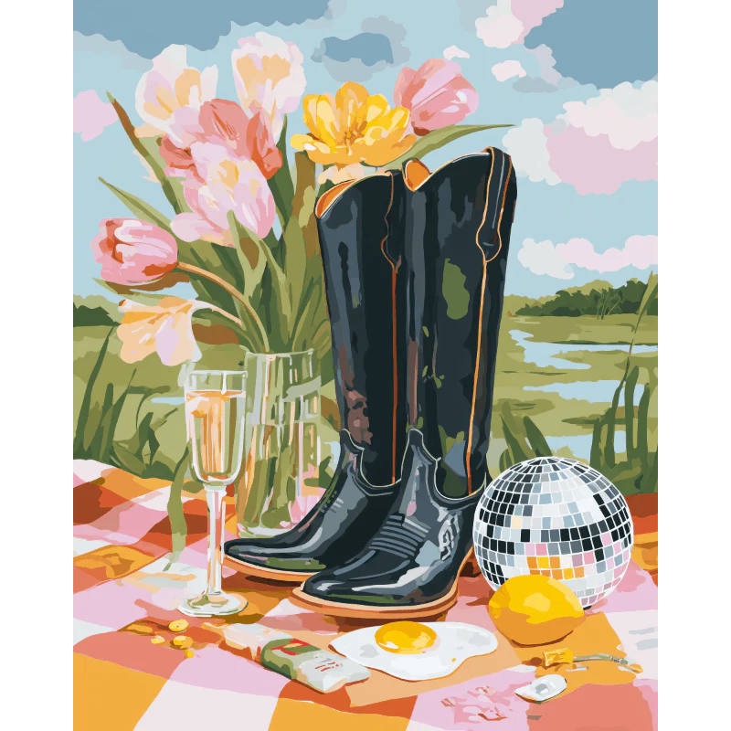 Morning after dancing | Paint by Number