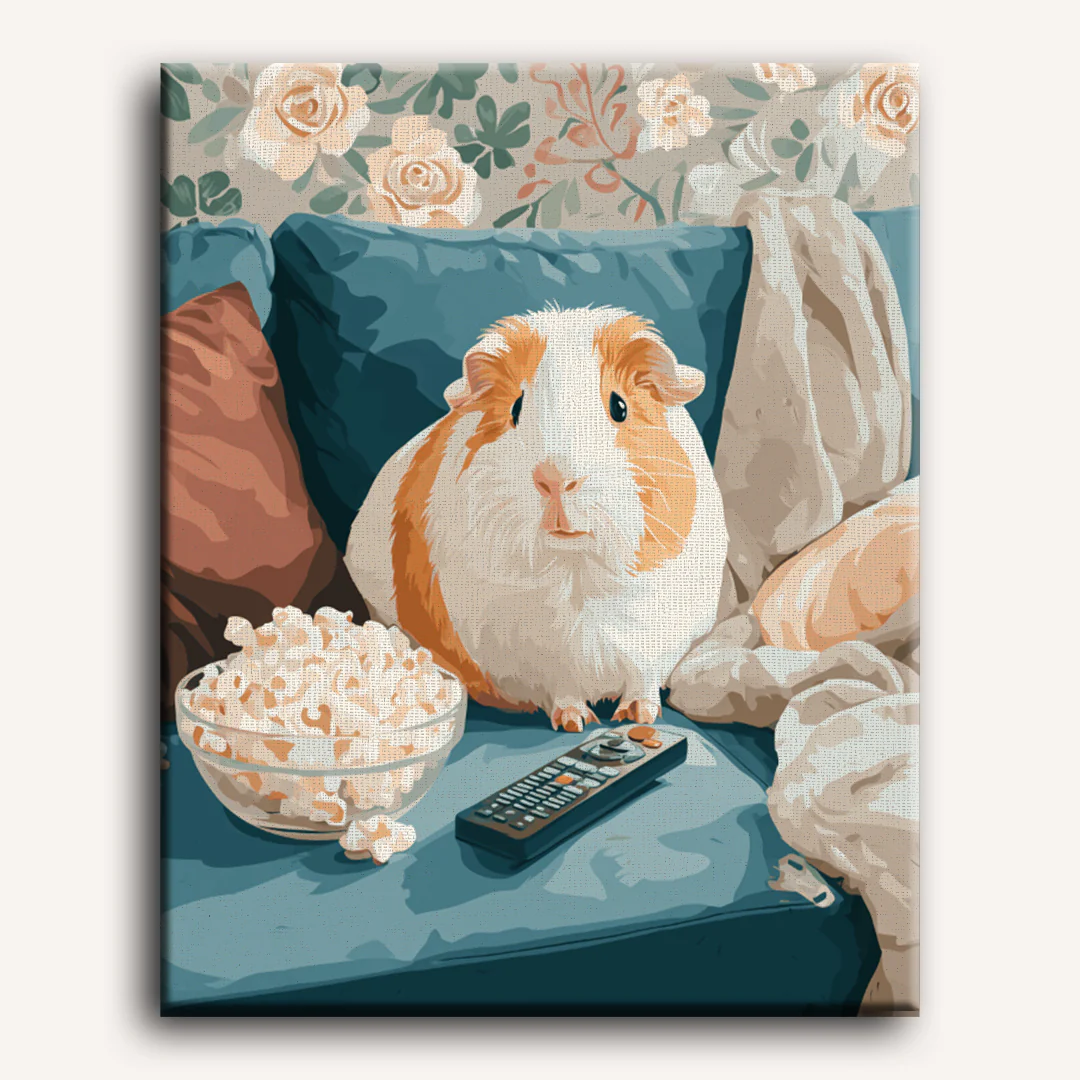 Movie Night Buddy | Paint by Number - Image 2