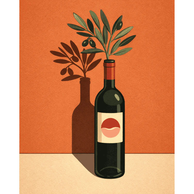 Olives & Glass | Paint by Number