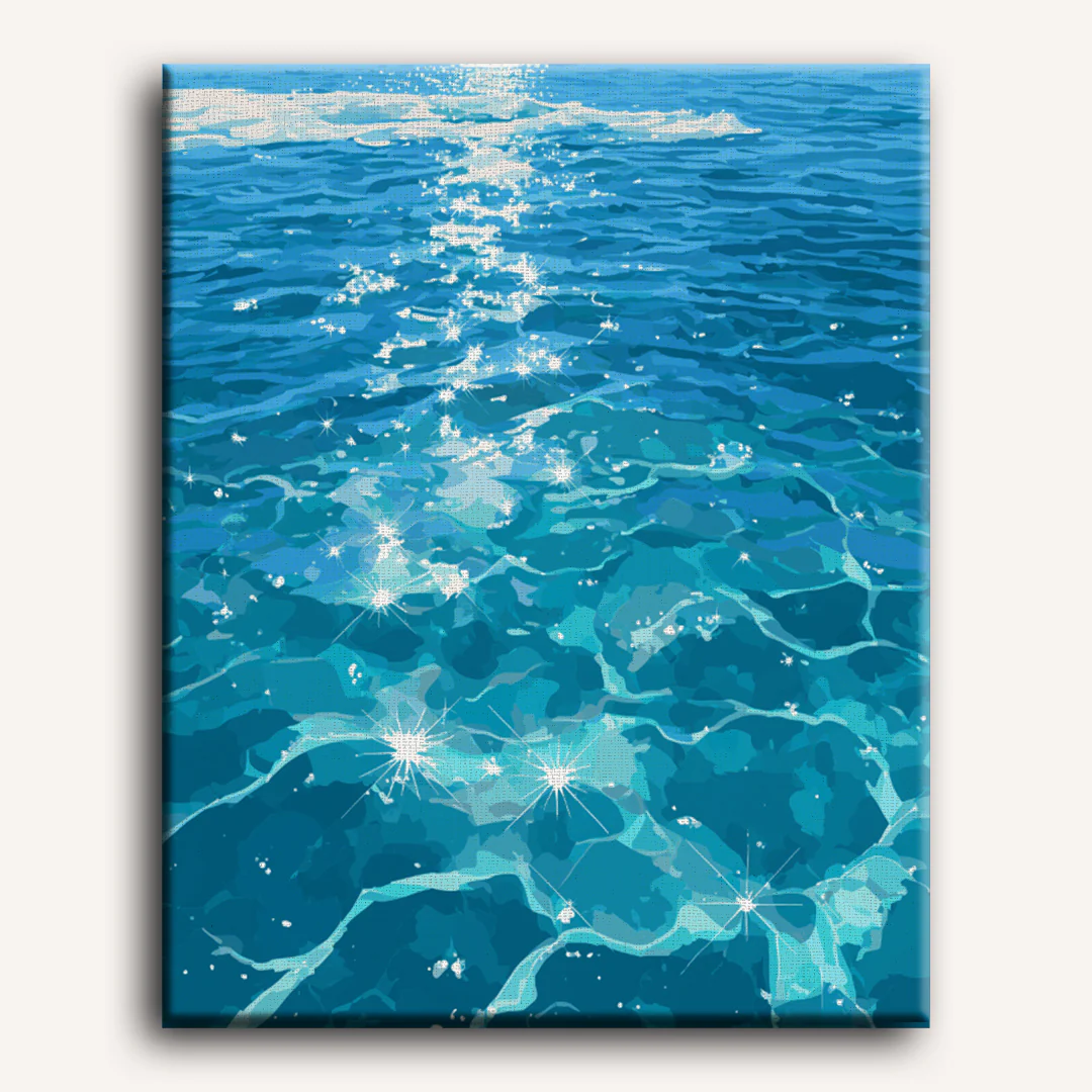 Open Water | Paint by Number - Image 2