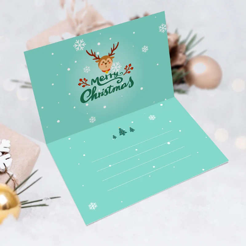 Paint by Numbers Christmas Cards - 6 Pieces - Image 9