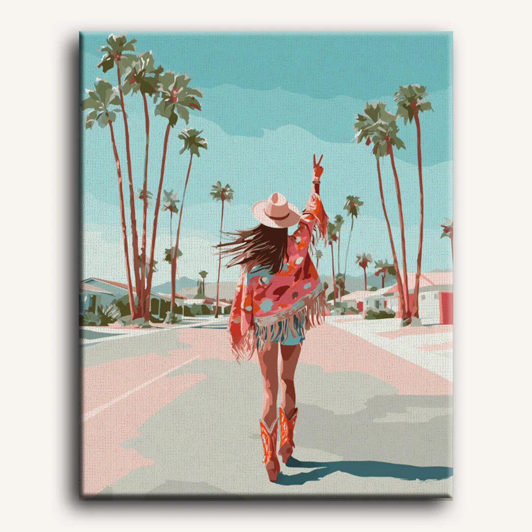 Party in the Desert | Paint by Number - Image 2