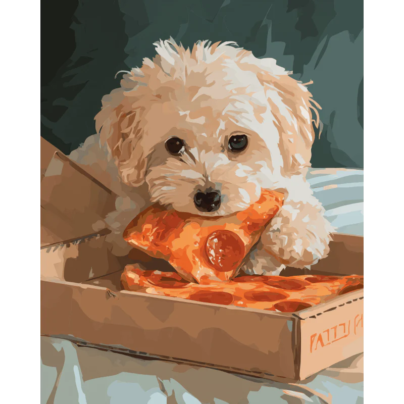 Pizza Lover | Paint by Number
