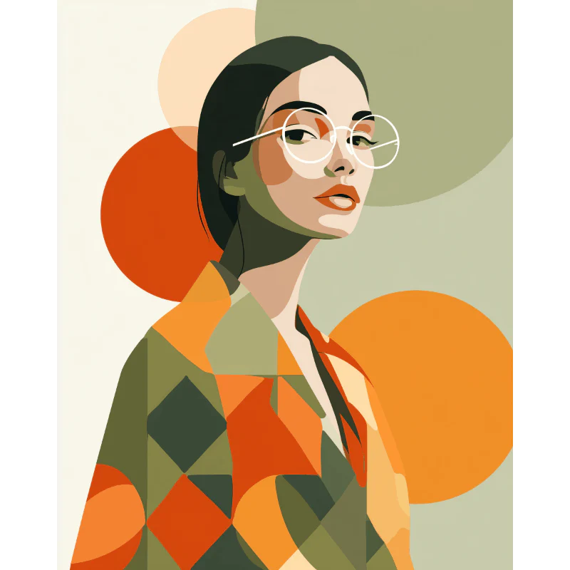 Scandinavian Girl | Paint by Number