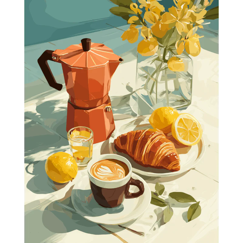 Simple Pleasure | Paint by Number
