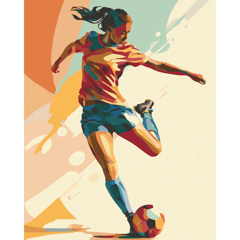 Soccer Energy | Paint by Number