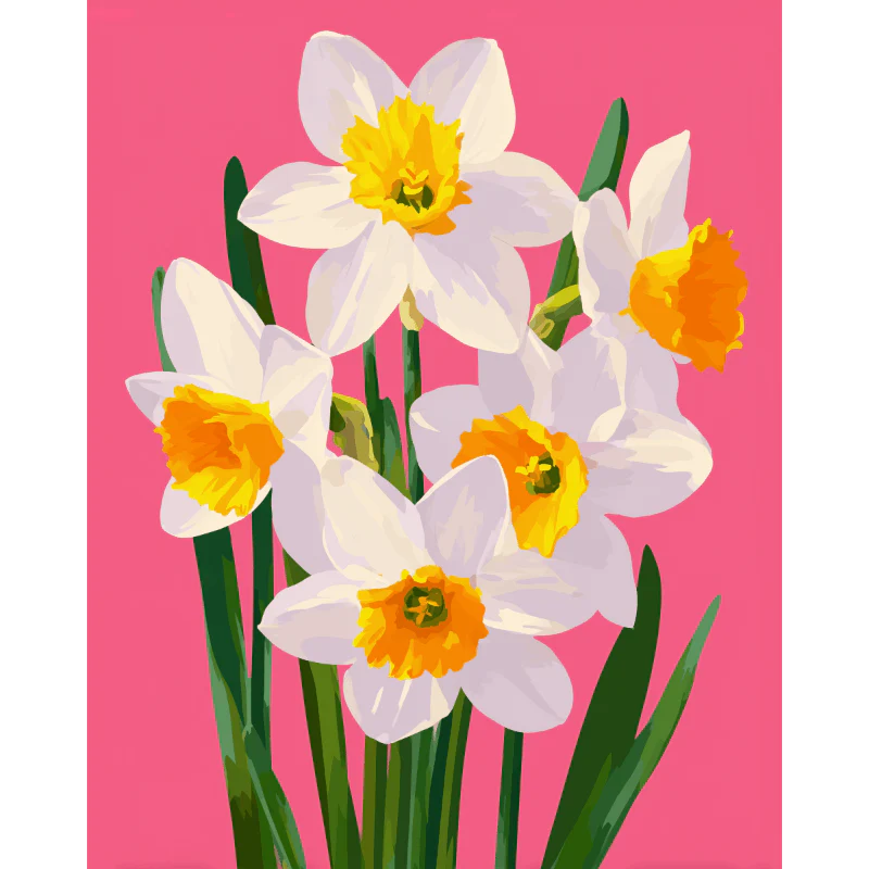 Spring in Bold | Paint by Number