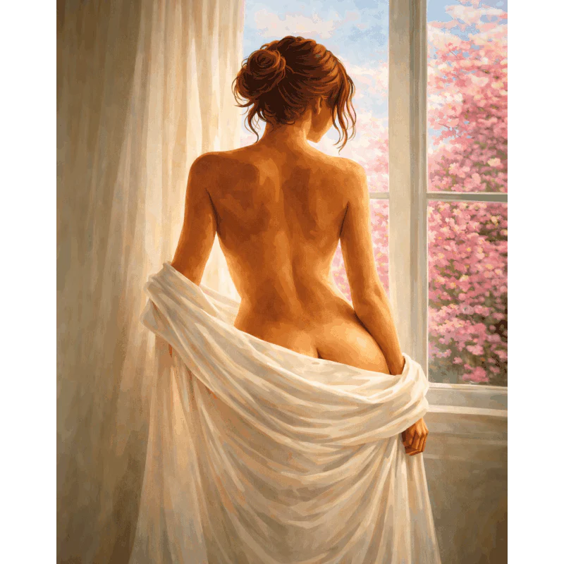 Spring Silhouette | Paint by Number