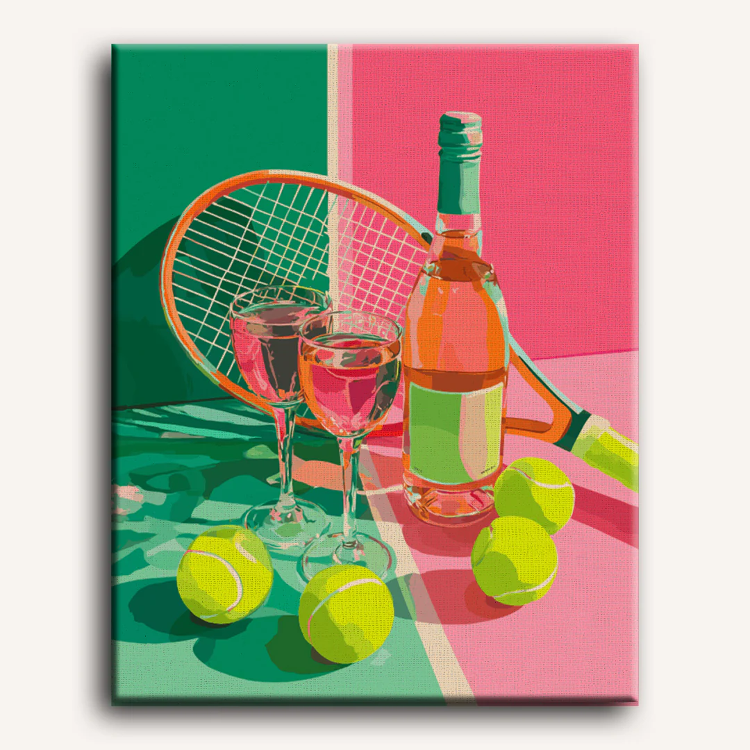 Summer Serve | Paint by Number - Image 2