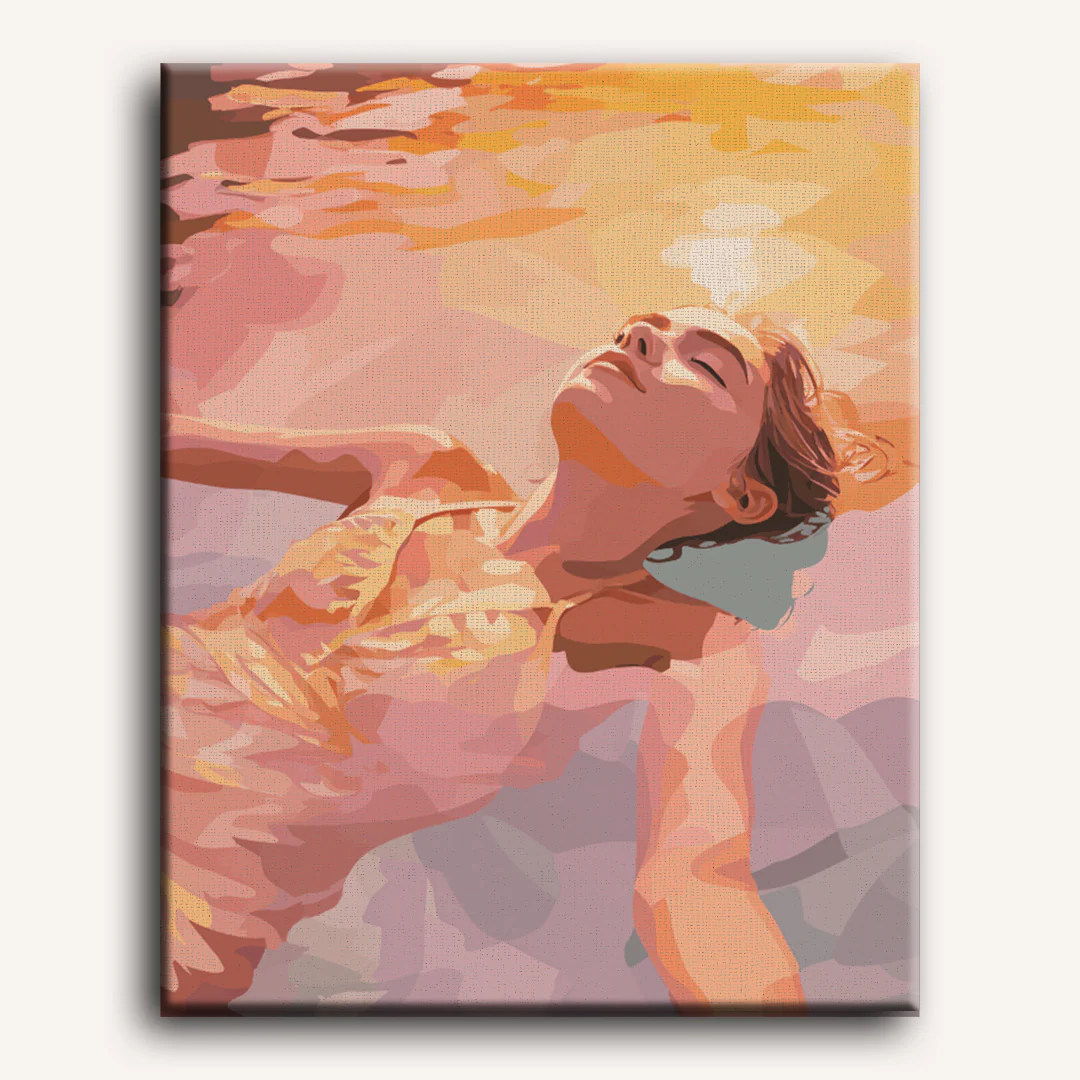 Sunset Float | Paint by Number - Image 2