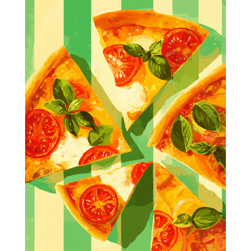 Tasty Slices | Paint by Number