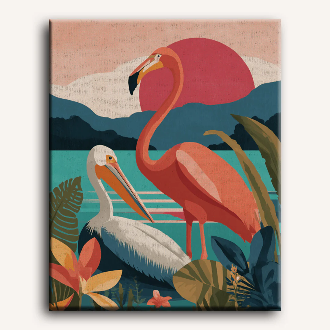 The Coral Horizon | Paint by Number - Image 2