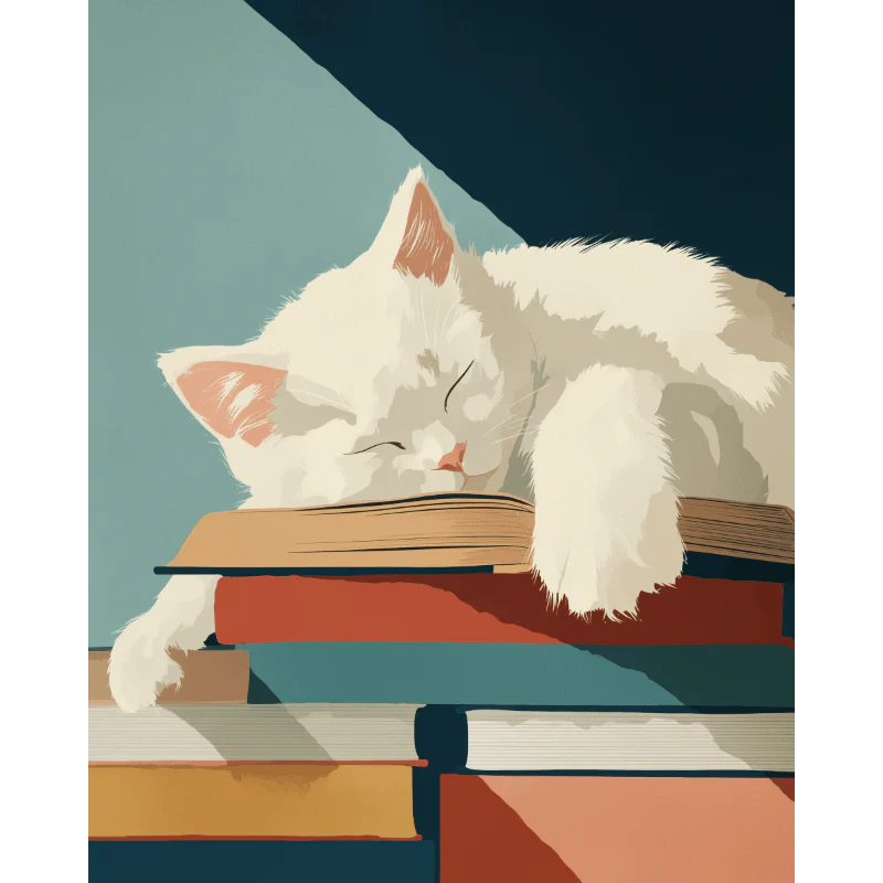 The Softest Bookmark | Paint by Number