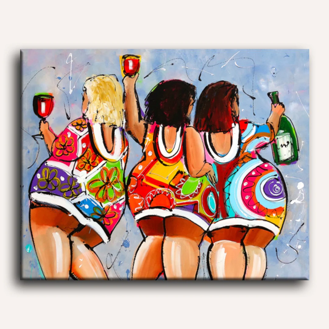 The Wine of the Ladies | Paint by Numbers - Image 2