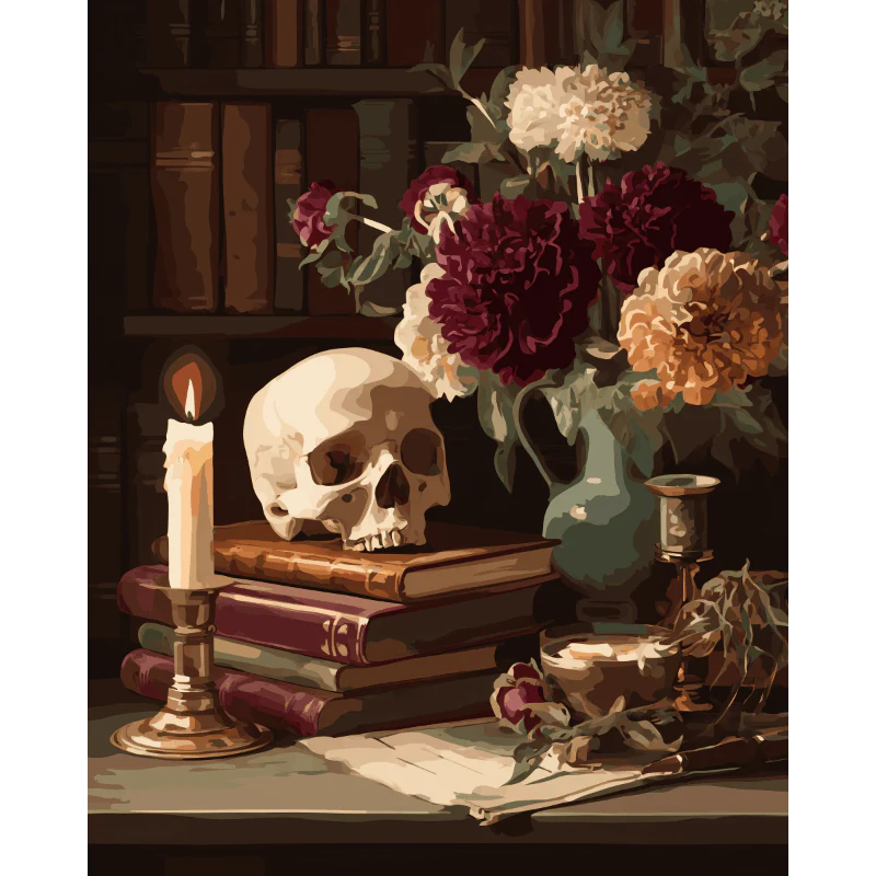 Vintage Library | Paint by Number