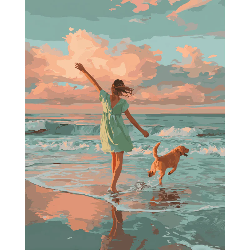 Waves of Joy | Paint by Number